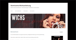 Desktop Screenshot of dominante-wichsanleitung.com